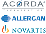 Accorda, Alergan, Novartis